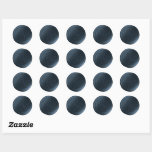 Midnight Blue Double Monogram Wax Seal Stickers<br><div class="desc">This vintage style double monogram 2 Letter calligraphy script Faux Wax Seal Sticker set in the Dark Midnight Navy Blue colorway will make the perfect finishing touch to your wedding invitations, birthday party, baby shower, anniversary, or other special occasion stationery. Seal your envelopes easily and beautifully with the look of...</div>