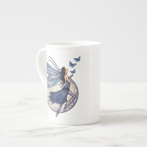 Midnight Blue Fairy Bone China Mug