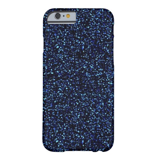 midnight blue glitter iPhone 6 case | Zazzle.com