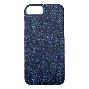 midnight blue glitter iPhone 7 case