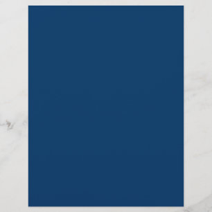 Midnight Blue Letterhead – Customizable