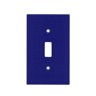 Midnight Blue Light Switch Cover