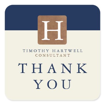 Midnight Blue | Sand Center Split Customized Square Sticker Midnight Blue | Sand Center Split Customized Square Sticker