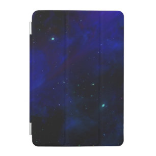 Midnight Blue Sky with Stars iPad Mini Cover