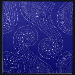 Midnight Blue Swirls Napkin<br><div class="desc">blue, navy, white, swirls, swirling, spirals, spiralling, spiraling, swirl, diamonds, diamond, diamante, elegant, stylish, pretty, indian, sapphire, jewels, jeweled, jewelled, paisley, silver, paisly, dots, dashes, dotted, dotty, pattern, beautiful, delicate, lace, lacework, lace-like, swirly, denim, dark, night, stars, galaxy, space, starlight, twinkling, twinkles, </div>