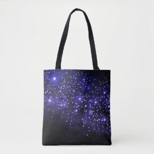 Midnight Blue Twilight Tote Bag
