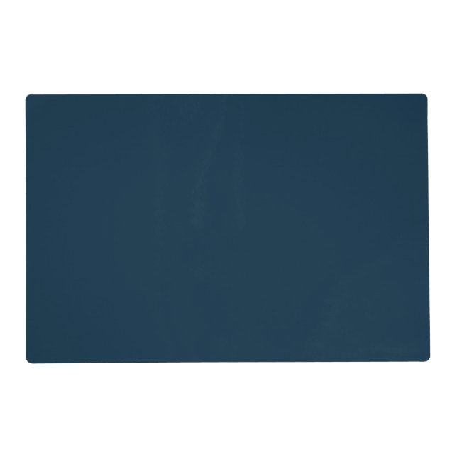 Midnight Blue Velvet Placemat (Front)