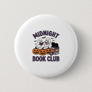 Midnight Book Club Halloween Reading Design_1 Button