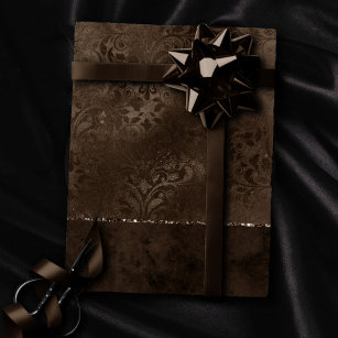 Christmas Simple Bronze Golden Gift Wrapping Paper, Polka Dot Gift Wrapping  Paper, Wall Paper, Book Leather Paper - Temu