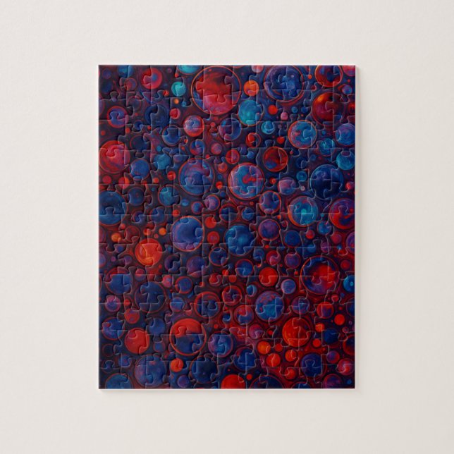 Midnight Bubbles Jigsaw Puzzle (Vertical)