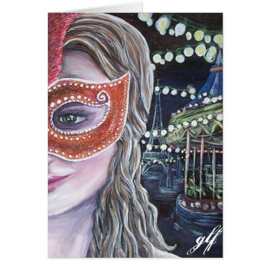 midnight carnival card (Front)