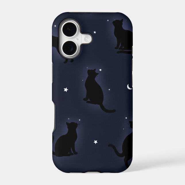 Midnight Cat Constellation Case-Mate iPhone Case (Back)