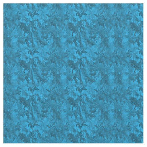 Midnight Cedar Forest Fabric