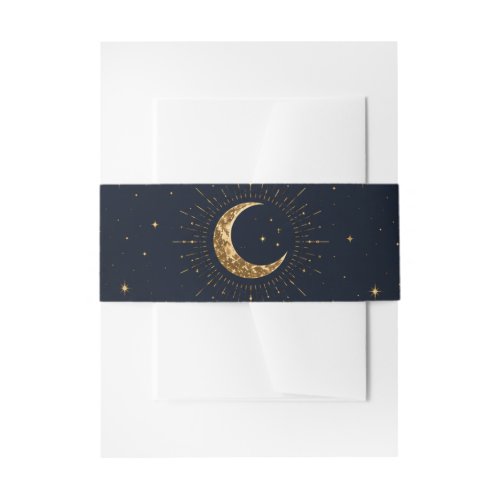 Midnight Celestial Wedding Belly Band