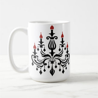 Midnight Chandelier – simple, moody, and evocative Coffee Mug