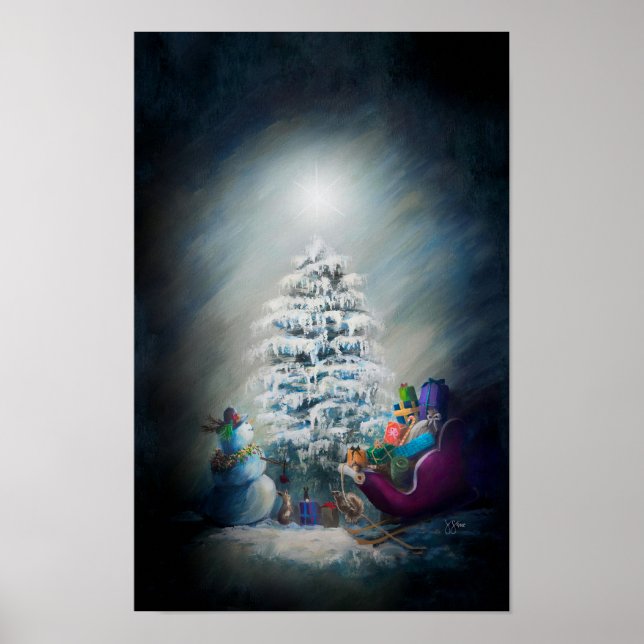 Midnight Christmas 11 x 17 Poster (Front)
