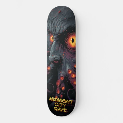 Midnight City rave creature Skateboard