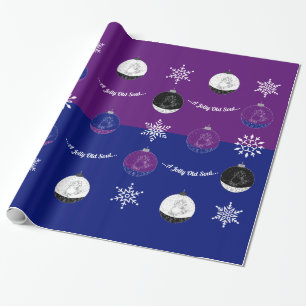 Midnight Clear - Snowman Wrapping Paper