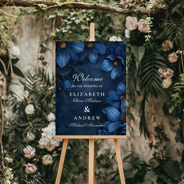 Midnight Copper Garden Wedding Foam Board (Creator Uploaded)
