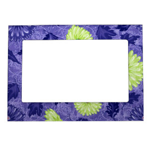 Midnight Daisy Garden Magnetic Frame