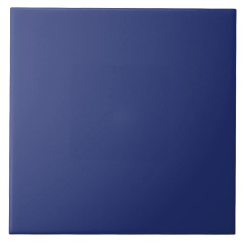 Midnight Dark Blue Personalized Navy Background Ceramic Tile