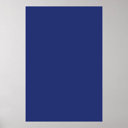 Midnight Dark Blue Personalized Navy Background Poster