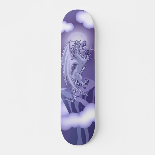 Midnight Dragon Skateboard Deck (Front)