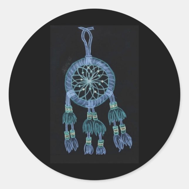 Midnight Dreamcatcher Sticker (Front)