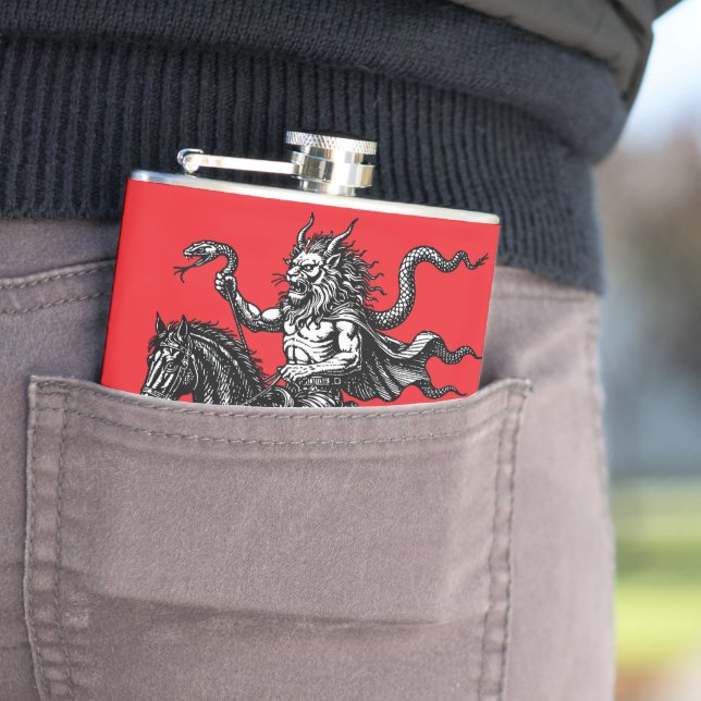 Midnight Earl Ascending Flask (In Situ)