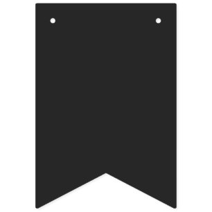 Midnight Elegance Bridal Shower Bunting Flags