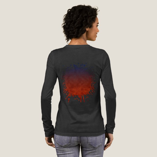 Midnight Emberfall Tri-Blend Shirt (Full Back)
