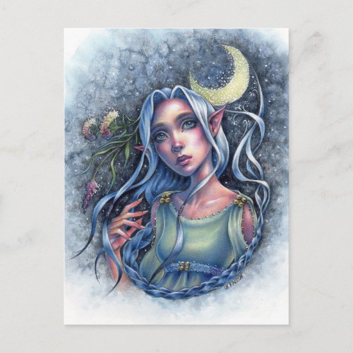 Midnight Enchantress Postcard