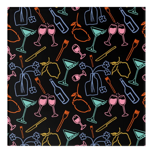 Midnight Feast Acrylic Print (Front)