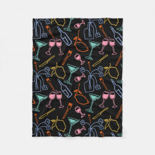 Midnight Feast Fleece Blanket