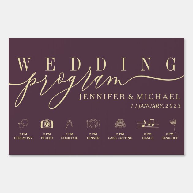 Midnight Fig Program Custom Icons Timeline Sign