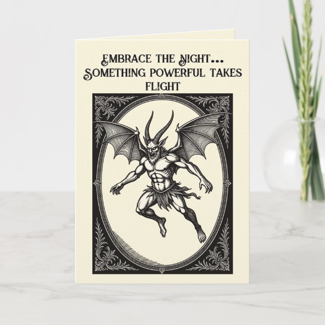 Midnight Flight The Gaap Demon Rises Card (Front)