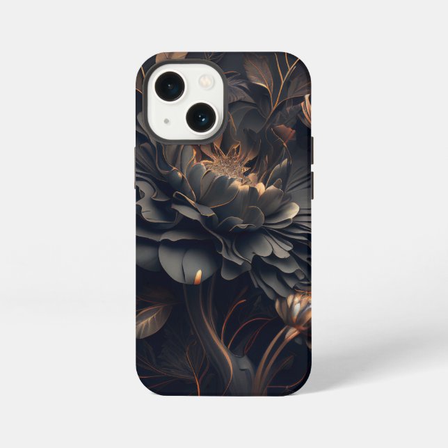 Midnight Floral Iphone Case (Back)