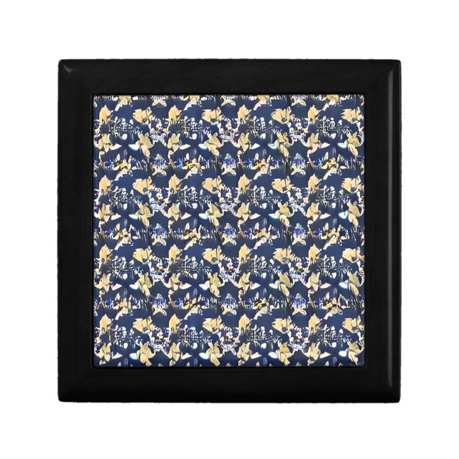 Midnight Florals: A Nocturnal Elegance Gift Box (Front)