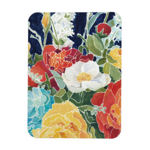 Midnight Florals I Magnet