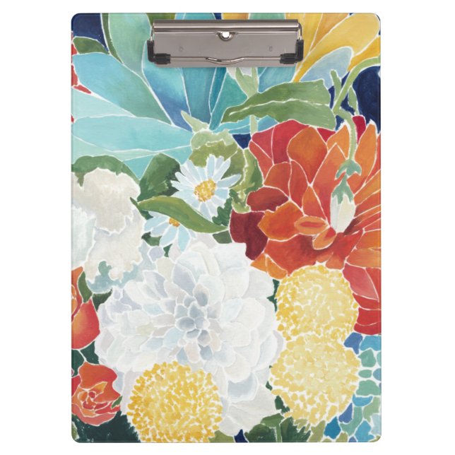 Midnight Florals III Clipboard (Front)
