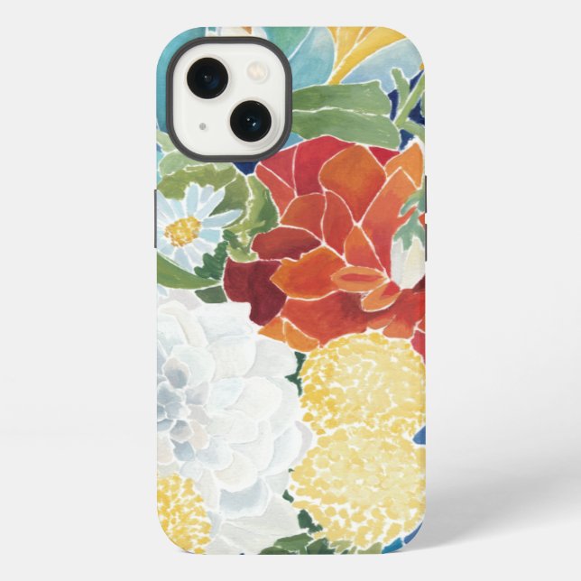 Midnight Florals III Iphone Case (Back)