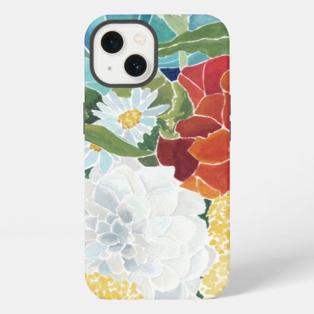 Midnight Florals III Iphone Case (Back)