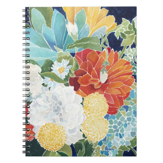 Midnight Florals III Notebook (Front)