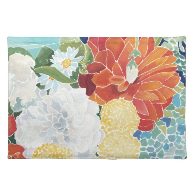 Midnight Florals III Placemat (Front)