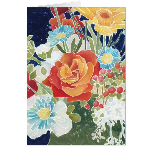 Midnight Florals IV Cards (Front)