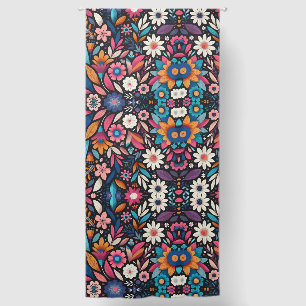 Midnight Garden Curtain Panel