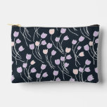 Midnight Garden Dark Floral Accessory Pouch