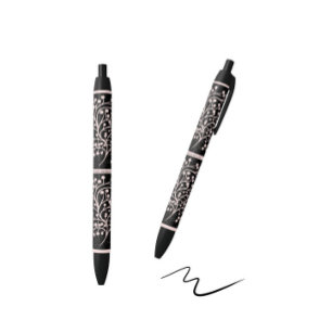 Midnight Garden Line Soft Pink Pen