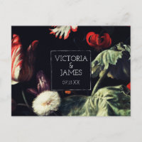 Midnight Garden | Save the Date Postcard