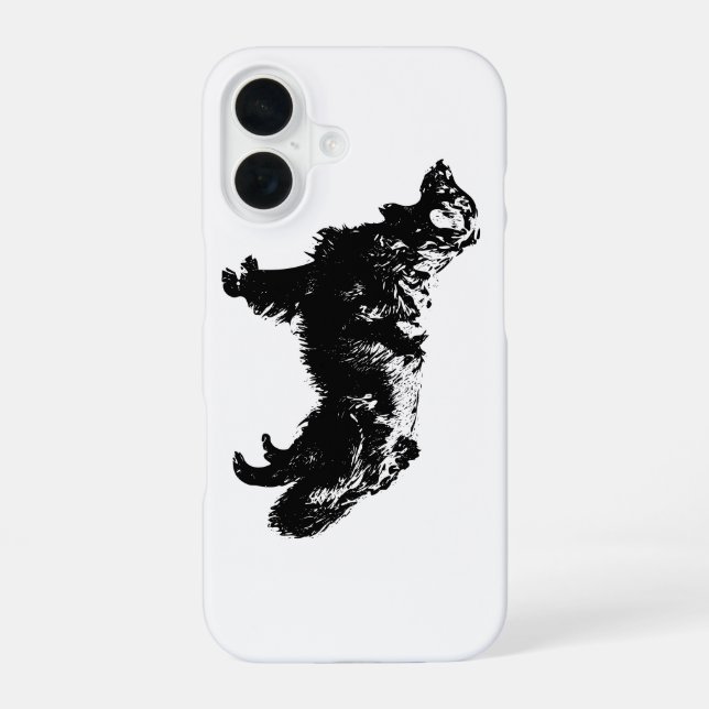 Midnight Garden Sentry Iphone Case (Back)